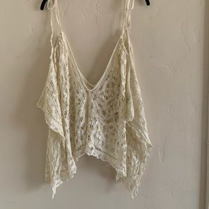 Beautiful lace crop top Free People